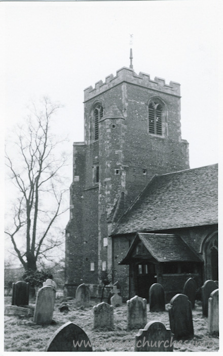 St Mary the Virgin, Latton Church – Dated 1968. One of a series of photos purchased on ebay. Photographer unknown.