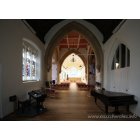 St Mary and St Hugh, Harlow (Old Harlow) Church – Interior 4