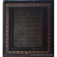 St Mary and St Hugh, Harlow (Old Harlow) Church – Monument 1