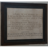 St Mary and St Hugh, Harlow (Old Harlow) Church – Monument 10