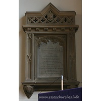 St Mary and St Hugh, Harlow (Old Harlow) Church – Monument 12