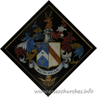 All Saints, Theydon Garnon Church – Hatchment 1