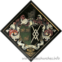 All Saints, Theydon Garnon Church – Hatchment 3