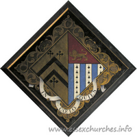 All Saints, Theydon Garnon Church – Hatchment 4