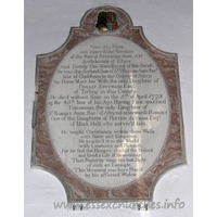 All Saints, Theydon Garnon Church – Monument 9