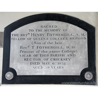 St Andrew, Althorne Church – Monument 1