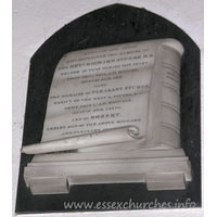 St Mary, Fryerning Church – Monument 1