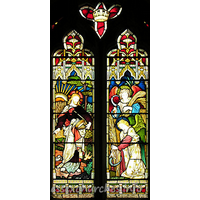 St Andrew, Wormingford Church – Stained Glass 4