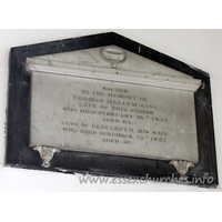 St Andrew, Wormingford Church – Monument 1