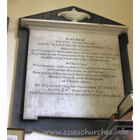 St Peter, Boxted Church – Monument 9
