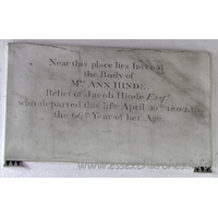 St Mary the Virgin, Langham Church – Monument 5