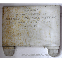 St Mary the Virgin, Langham Church – Monument 6