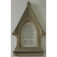 All Saints, Wakes Colne Church – Monument 6