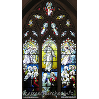 St Andrew, White Colne Church – Stained Glass 1