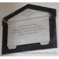 St Andrew, Fingringhoe Church – Monument 3