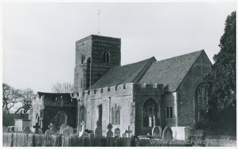 St Andrew, Fingringhoe Church – Dated 1966. One of a series of photos purchased on ebay. Photographer unknown.