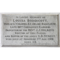 St Andrew, Abberton Church – Monument 4
