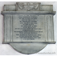 St Peter & St Paul, West Mersea Church – Monument 1