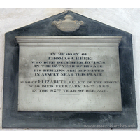 St Peter & St Paul, West Mersea Church – Monument 4