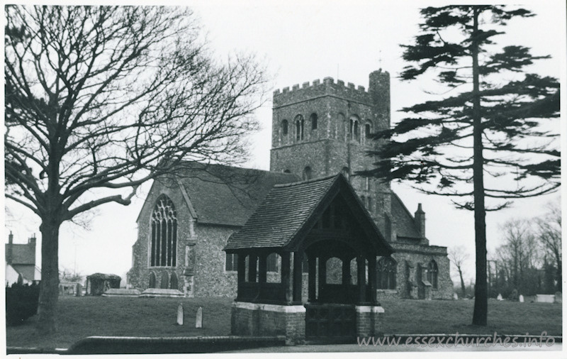 St Barnabas, Great Tey Church – Dated 1968. One of a series of photos purchased on ebay. Photographer unknown.