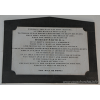 St Andrew, Marks Tey Church – Monument 2