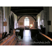 St Albright, Stanway Church – Interior 3