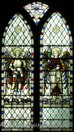 St Michael & All Angels, Copford Church – The W window.