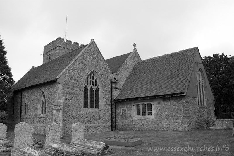 St John the Baptist, Layer de la Haye Church