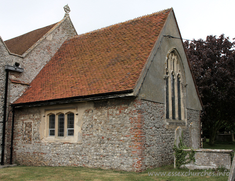 St John the Baptist, Layer de la Haye Church