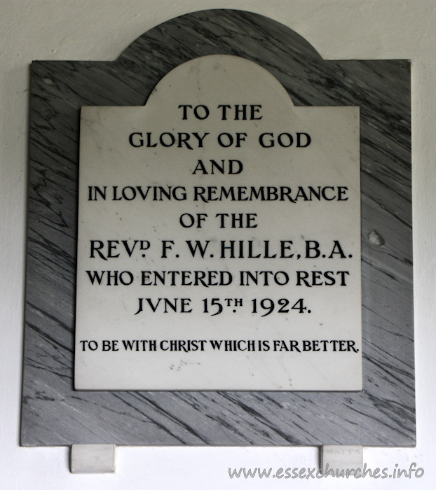 St John the Baptist, Layer de la Haye Church