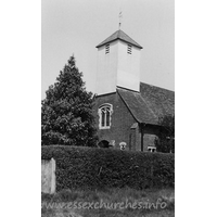 St Mary the Virgin, Layer Breton New Church – Postcard 1: Dated 1970. One of a set of photos obtained from Ebay. Photographer and copyright details unknown.