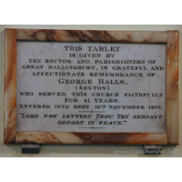 St Giles, Great Hallingbury Church – Monument 1
