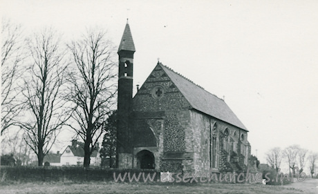 St Mary, Little Dunmow Church – Dated 1966. One of a set of photos obtained from Ebay. Photographer and copyright details unknown.