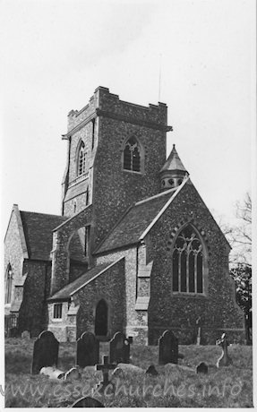 Holy Trinity, Pleshey Church – Dated 1966. One of a set of photos obtained from Ebay. Photographer and copyright details unknown.