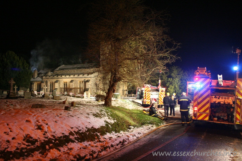 St Mary the Virgin, Sheering Church – Image courtesy of Essex County Fire and Rescue Service - http://www.essex-fire.gov.uk.