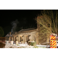 St Mary the Virgin, Sheering Church – Postcard 5: Image courtesy of Essex County Fire and Rescue Service - http://www.essex-fire.gov.uk.