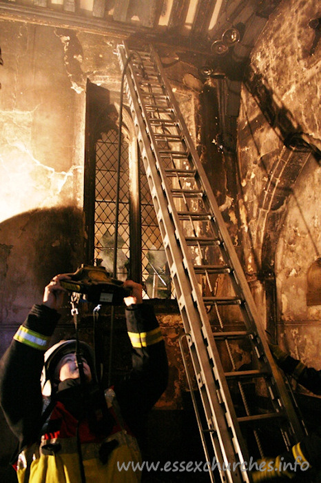 St Mary the Virgin, Sheering Church – Image courtesy of Essex County Fire and Rescue Service - http://www.essex-fire.gov.uk.