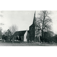 All Saints, Terling Church – Postcard 1: Dated 1967. One of a set of photos obtained from Ebay. Photographer and copyright details unknown.