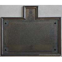 St Peter, Great Birch Church – Monument 10