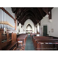 St James, Greenstead Green Church – Interior 1