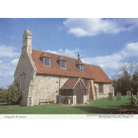 St James, Chignall St James Church – Postcard 1: Published by The Friends of Saint Francis Hospice. Photographed by John Bridger. All photographers are members of the Hornchurch-in-Havering Photographic Society. http://www.hornchurchphoto.co.uk