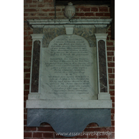 St Nicholas, Chignal Smealy Church – Monument 1
