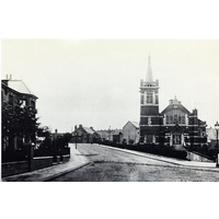 Methodist Church, Seven Kings Church – Postcard 1: Image kindly supplied by Axel Sundarji. This image is from the Redbridge Library Information and Heritage archives and dates from around 1912. This church is under threat of demolition. Please visit: http://www.saveourchurch.co.uk and http://www.facebook.com/SevenKingsMethodistChurchSaveOurChurch