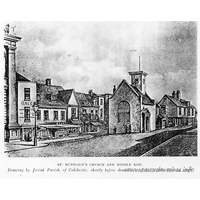 St Runwald, Colchester Church – Postcard 3: This image has been kindly supplied by Andy Barham.