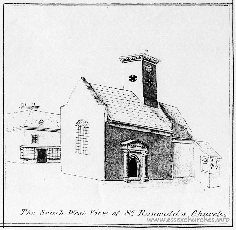 St Runwald, Colchester Church – This image has been kindly supplied by Andy Barham.