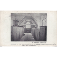 St Nicholas, Hazeleigh Church – Postcard 2: A postcard by "The Society for the Protection of Ancient Buildings".