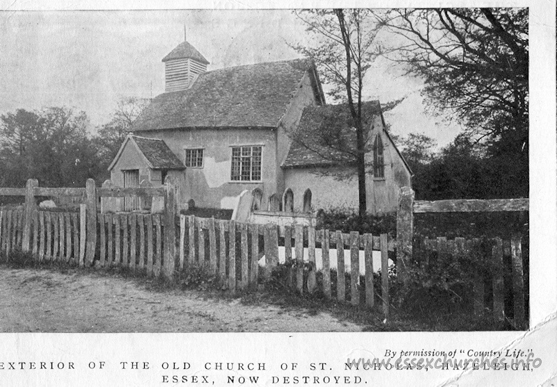 St Nicholas, Hazeleigh Church – This image has been kindly supplied by Andy Barham.