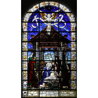 St Mary & All Saints, Lambourne Church – Stained Glass 6