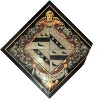 St Mary & All Saints, Lambourne Church – Hatchment 4