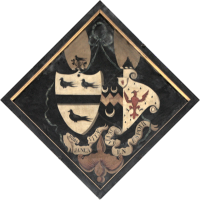 St Mary & All Saints, Lambourne Church – Hatchment 5